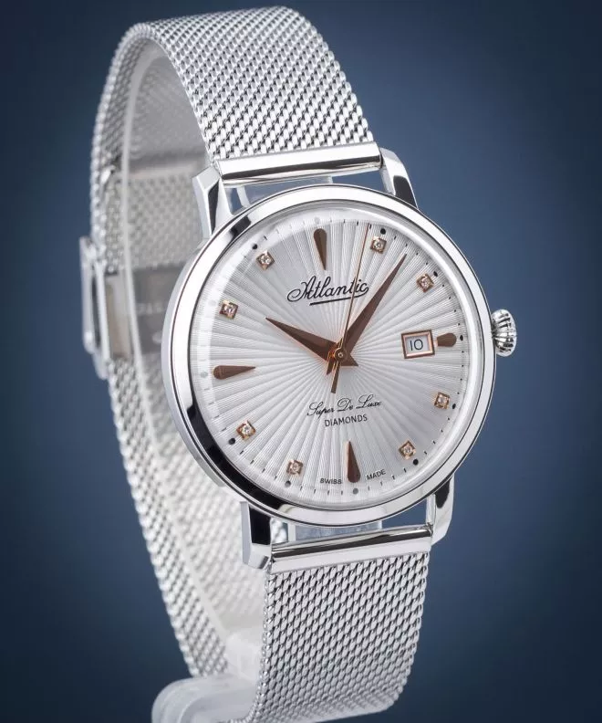 Orologio da Donna Atlantic Super De Luxe Diamonds 29355.41.27R