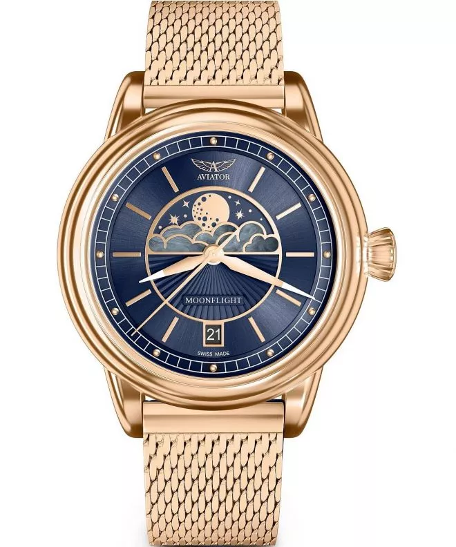 Orologio da Donna Aviator Douglas Moonflight Limited Edition V.1.33.2.256.5
