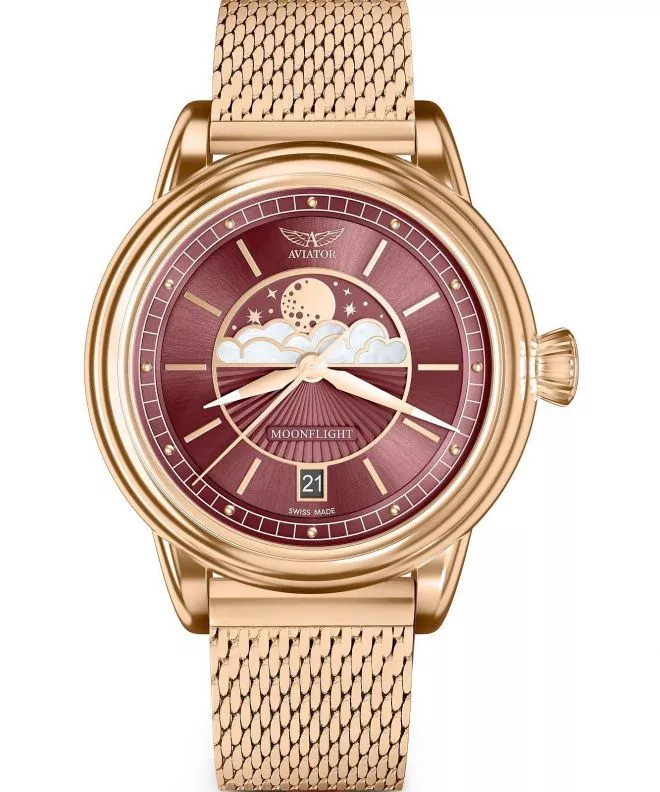 Orologio da Donna Aviator Douglas Moonflight Limited Edition V.1.33.2.265.5