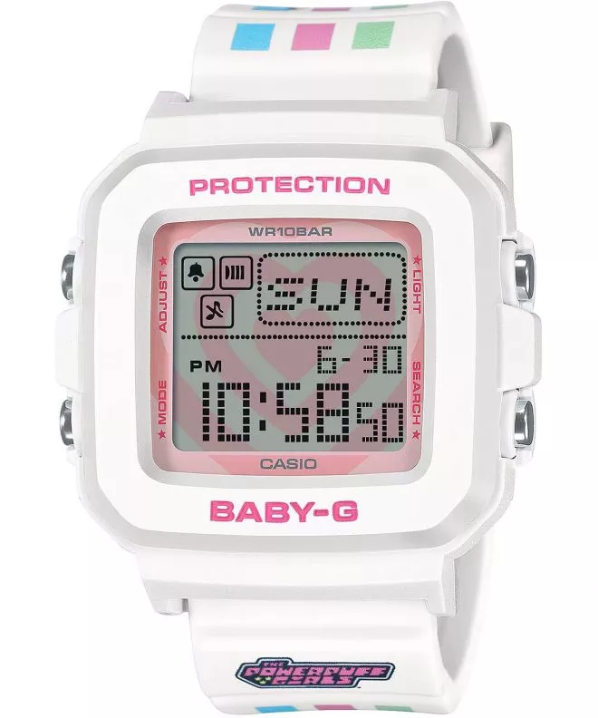 Orologio da Donna Casio Baby-G Classic PLUS x THE POWERPUFF GIRLS Gift Set BGD-10KPP-7ER