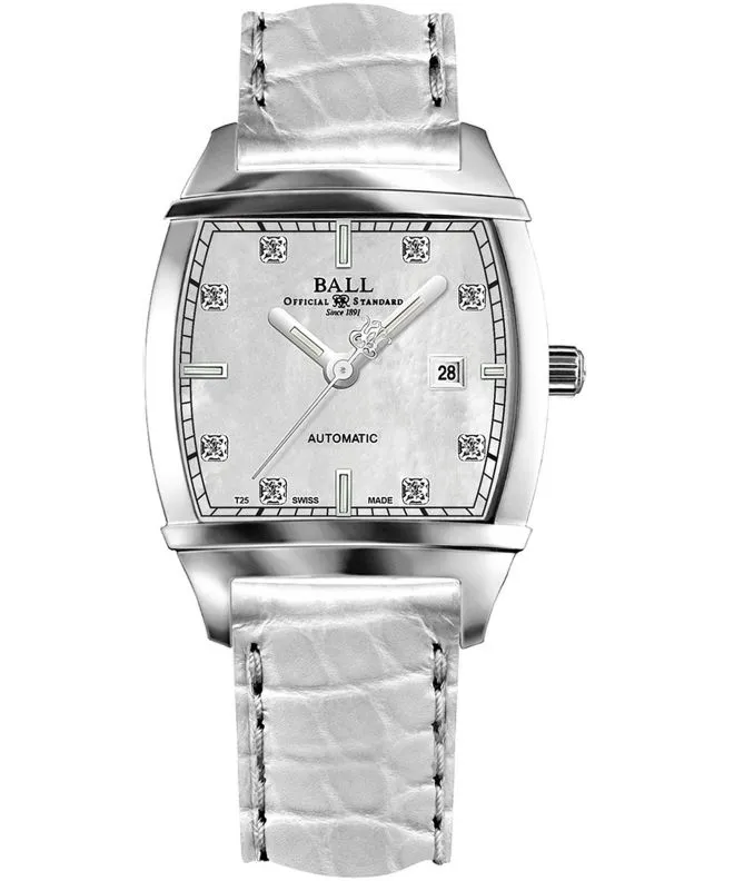 Orologio da Donna Ball Transcendent Pearl Diamond Automatic NL1068D-L3J-WH