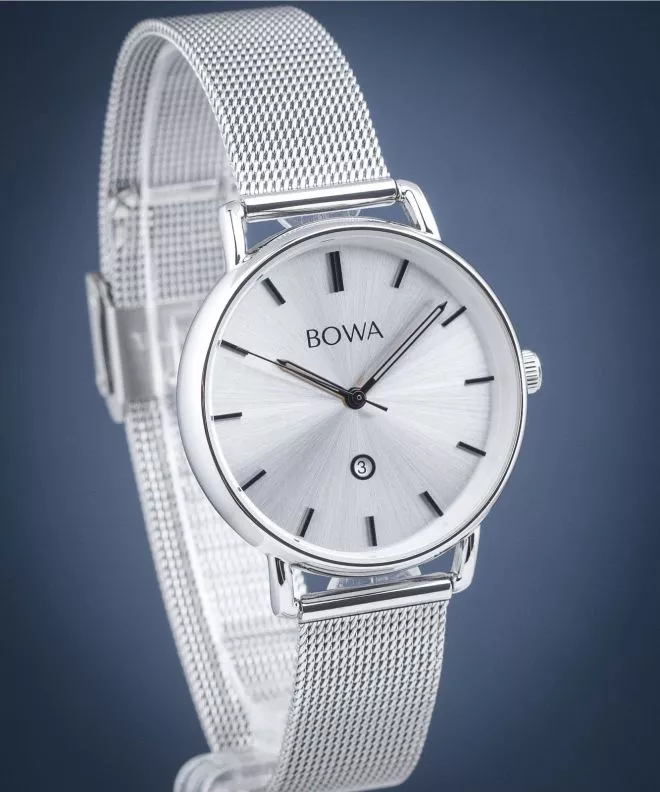 Orologio da Donna BOWA Milan Silver-Black Tone Mesh 34 MI345-51-165M
