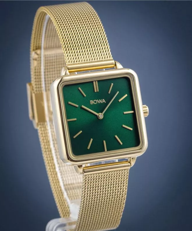 Orologio da Donna BOWA Vienna Green Gold Mesh 29 VI294-04-164M
