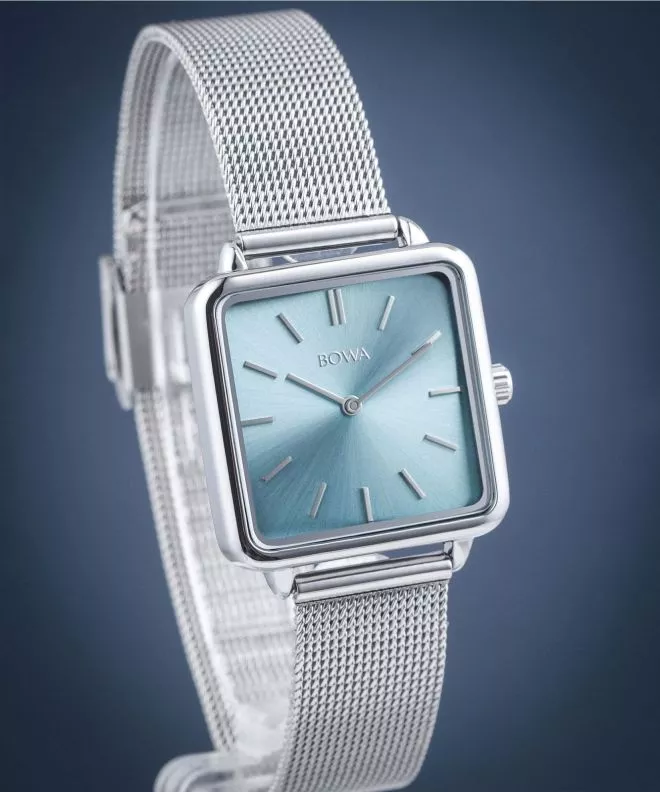 Orologio da Donna BOWA Vienna Ice-Blue Silver Mesh 29 VI295-95-165M