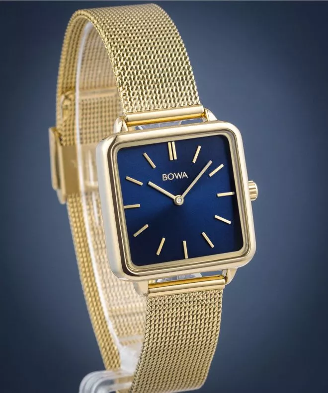 Orologio da Donna BOWA Vienna Navy Blue-Gold Mesh 29 VI294-34-164M