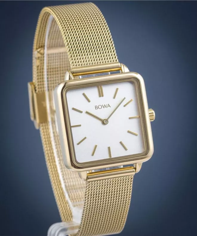 Orologio da Donna BOWA Vienna White Gold Mesh 29 VI294-24-164M