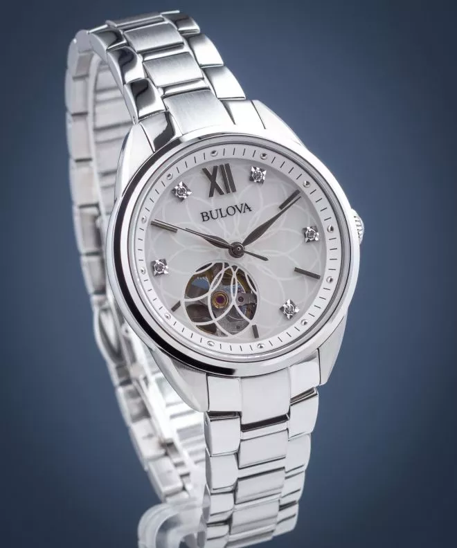 Orologio da Donna Bulova Diamond Automatic 96P181