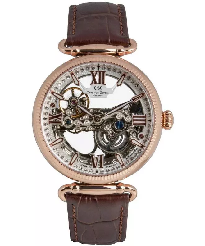 Orologio da Donna Carl von Zeyten Hausern Skeleton Automatic Limited Edition CVZ0083RWHS