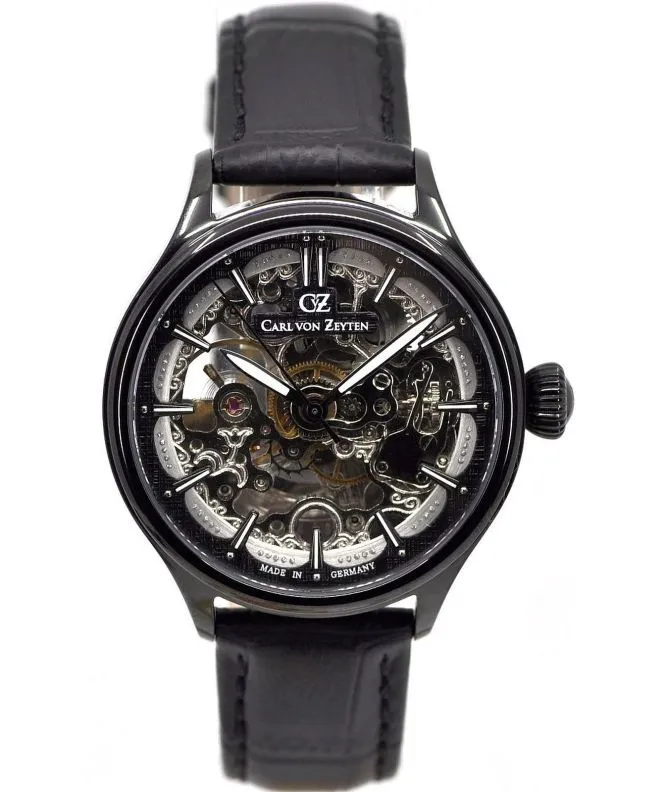 Orologio da Donna Carl von Zeyten Horbach Skeleton Automatic CVZ0072BBKS