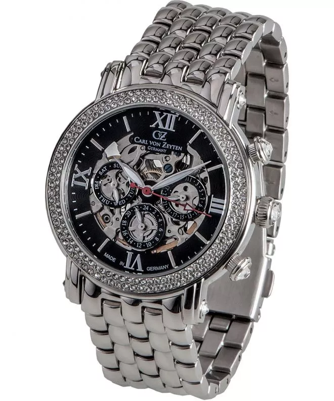 Orologio da Donna Carl von Zeyten Kniebis Lady Automatic Skeleton CVZ0062BKMS