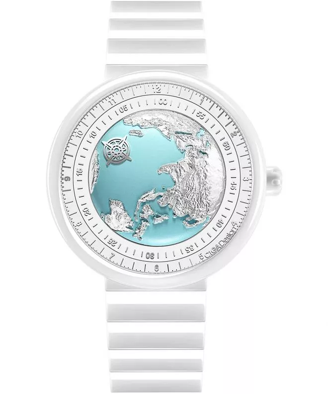 Orologio da Donna Ciga Design U Series Blue Planet-ICE AGE SET U032-WU01-W5W7W