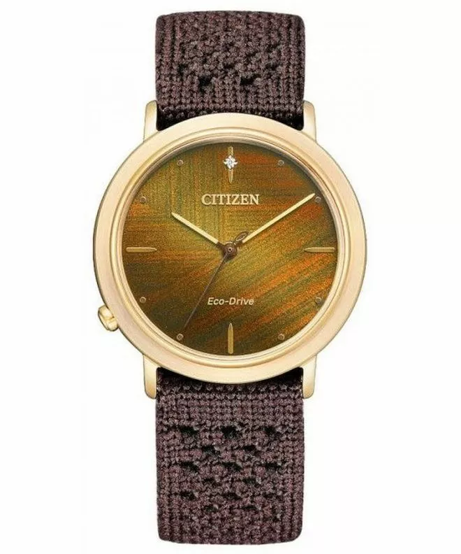 Orologio da Donna Citizen Sapphire Diamonds Solar Gift Set EM1003-48X