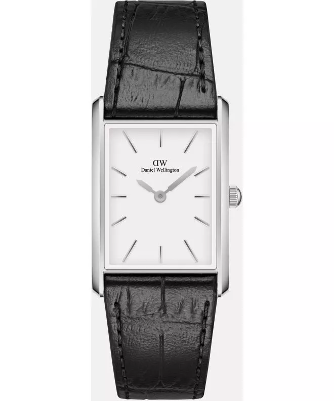 Orologio da Donna Daniel Wellington Bound Black Crocodile Silver 24 DW00100697