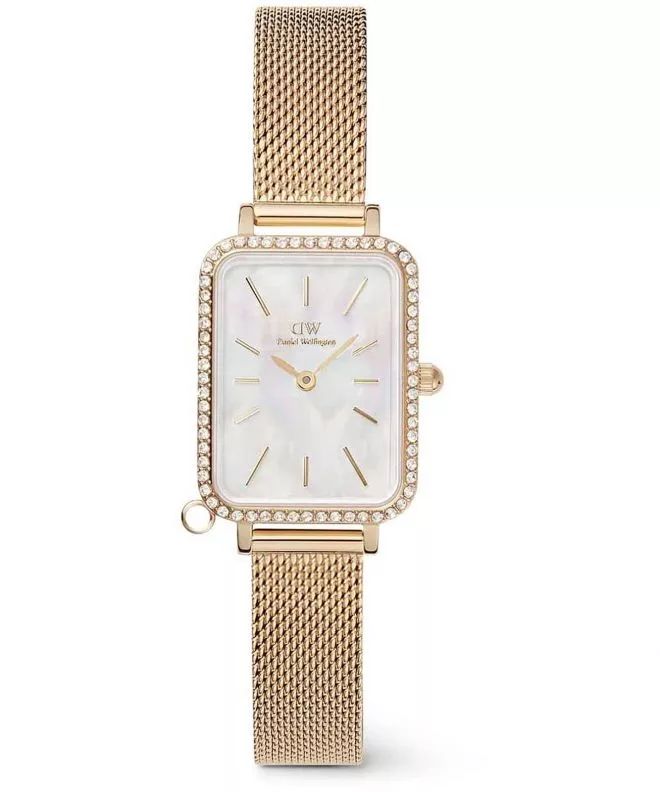 Orologio da Donna Daniel Wellington Quadro Crystal Zodiac Evergold 20 DW00100749