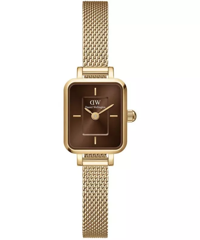 Orologio da Donna Daniel Wellington Quadro Mini Evergold Amber 15 DW00100654