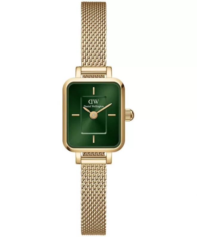 Orologio da Donna Daniel Wellington Quadro Mini Evergold Emerald DW00100653