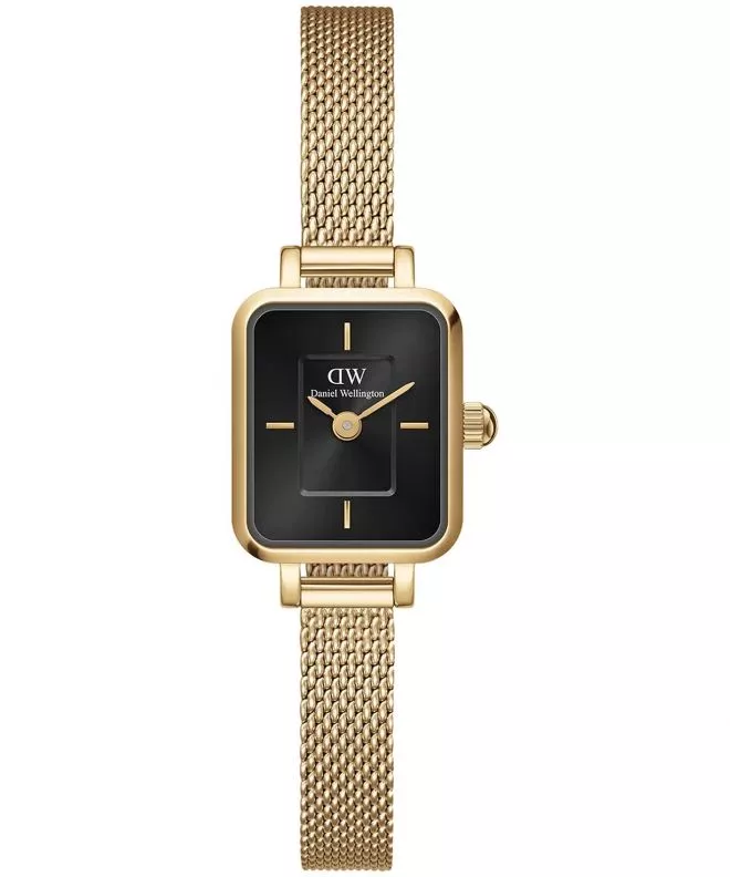 Orologio da Donna Daniel Wellington Quadro Mini Evergold Onyx 15 DW00100652
