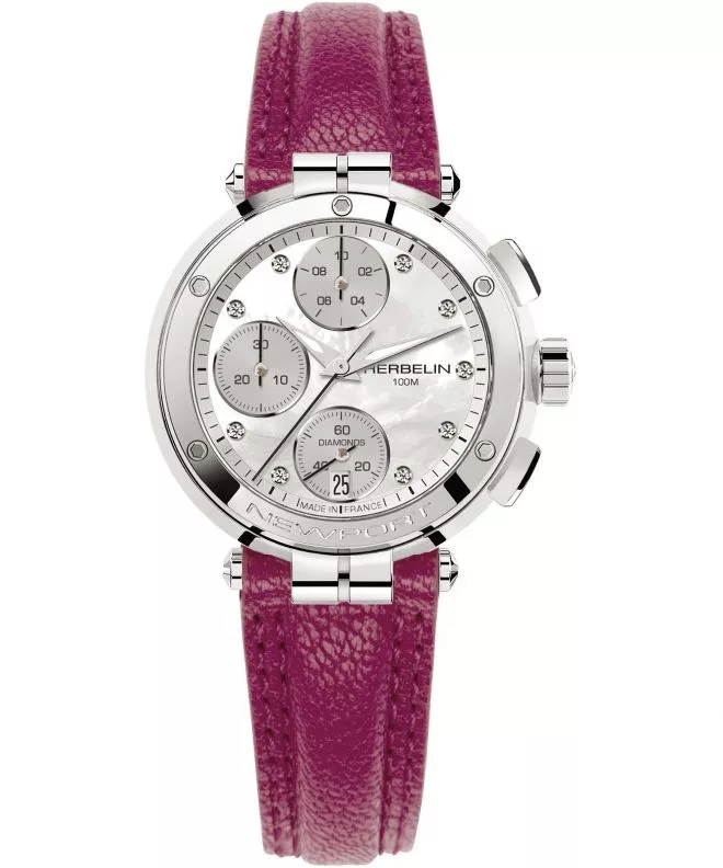 Orologio da Donna Herbelin Newport Chronograph 35688AP89FU (35688/AP89FU)