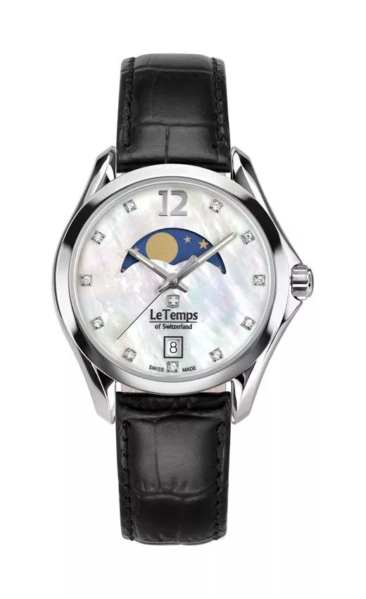 Orologio da Donna Le Temps Sport Elegance Moon Phase LT1030.06BL01