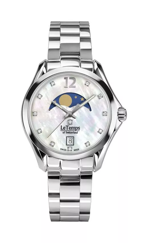 Orologio da Donna Le Temps Sport Elegance Moon Phase LT1030.06BS01