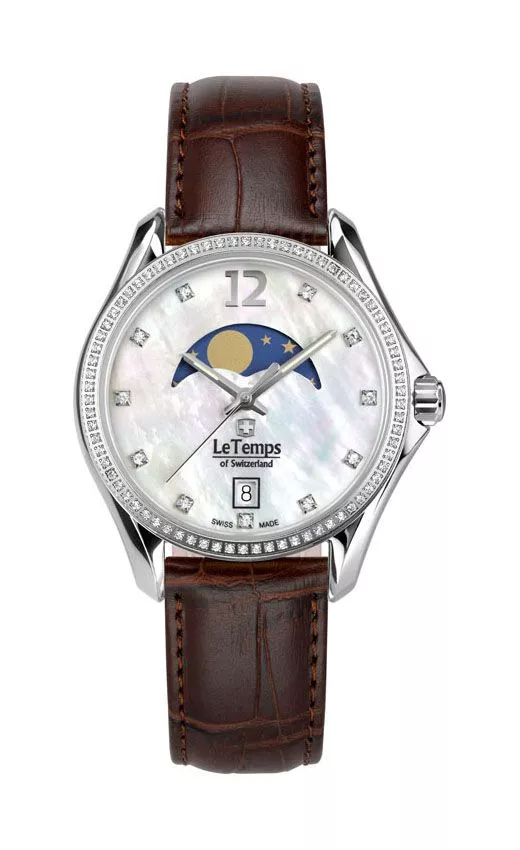 Orologio da Donna Le Temps Sport Elegance Moon Phase LT1030.16BL02
