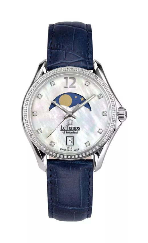 Orologio da Donna Le Temps Sport Elegance Moon Phase LT1030.16BL03