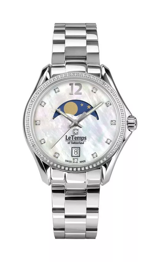 Orologio da Donna Le Temps Sport Elegance Moon Phase LT1030.16BS01