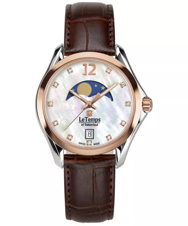 Orologio da Donna Le Temps Sport Elegance Moon Phase LT1030.49BL52