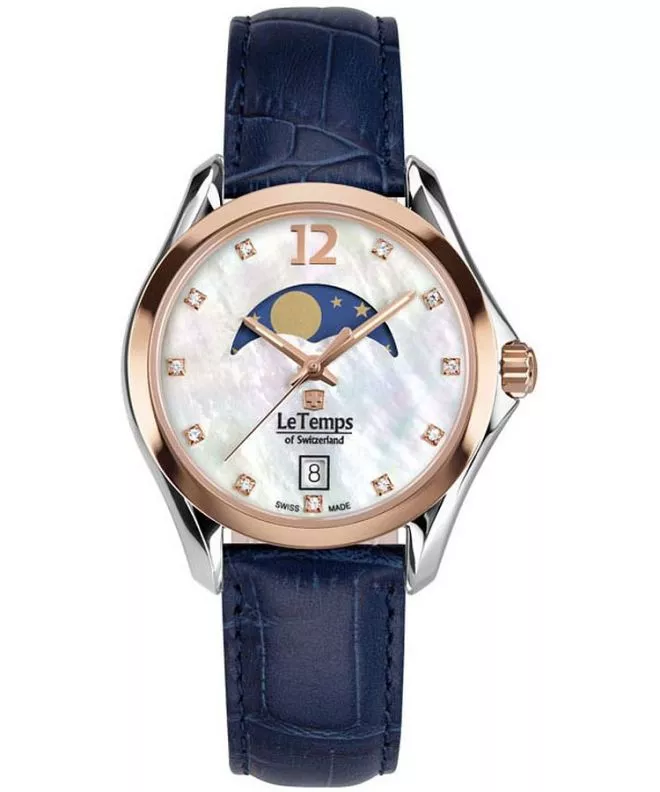 Orologio da Donna Le Temps Sport Elegance Moon Phase LT1030.49BL53