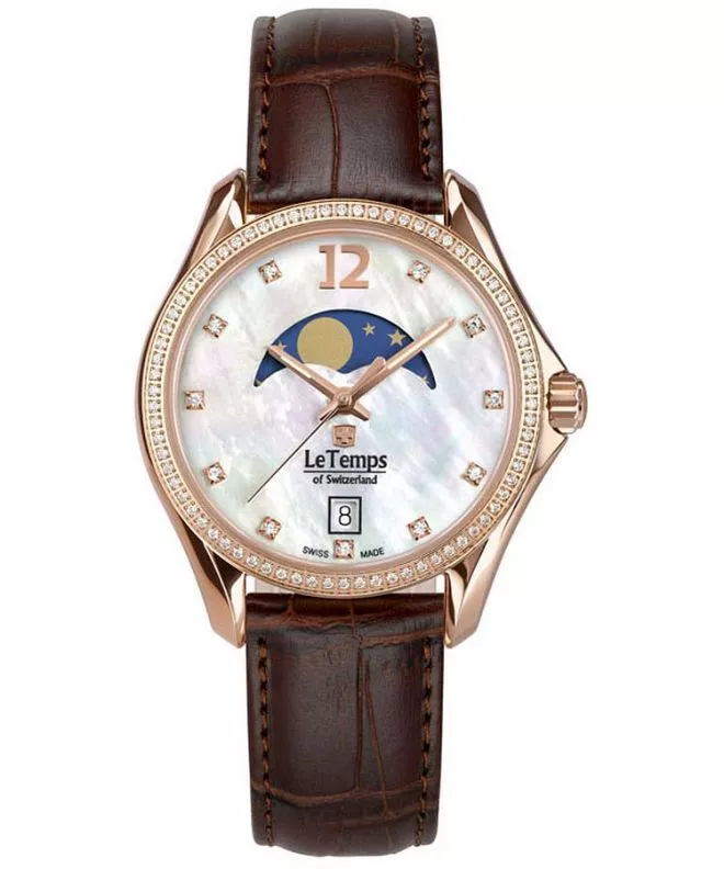 Orologio da Donna Le Temps Sport Elegance Moon Phase LT1030.56BL52