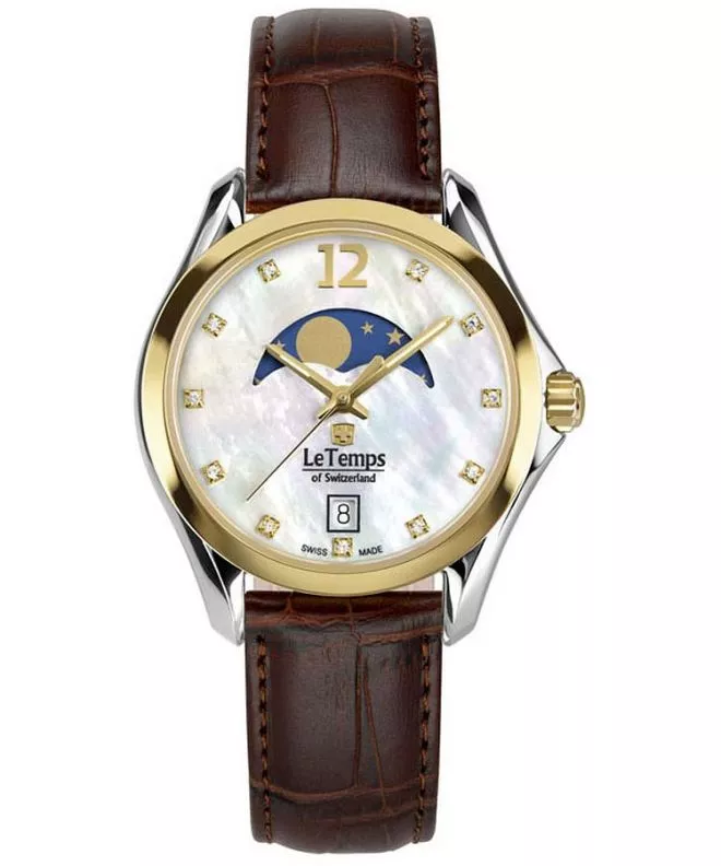 Orologio da Donna Le Temps Sport Elegance Moon Phase LT1030.69BL62