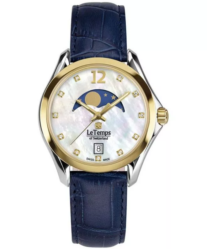 Orologio da Donna Le Temps Sport Elegance Moon Phase LT1030.69BL63