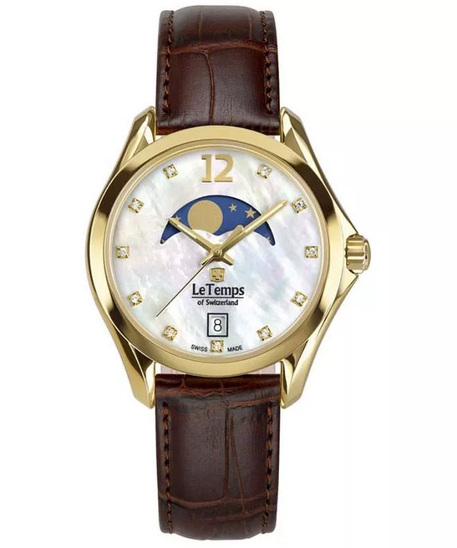 Orologio da Donna Le Temps Sport Elegance Moon Phase LT1030.89BL62