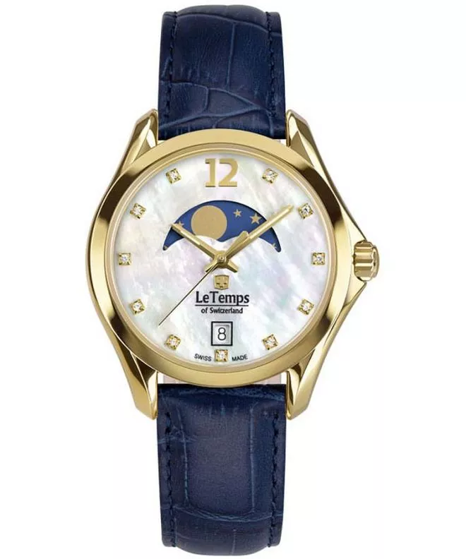 Orologio da Donna Le Temps Sport Elegance Moon Phase LT1030.89BL63