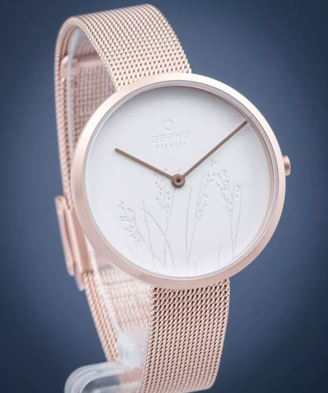 Orologio da Donna Obaku Hassel Natur Rose V219LXVHMV