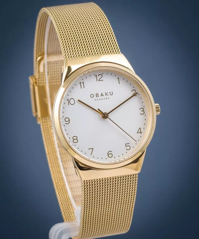 Orologio da Donna Obaku Land Gold V255LXGIMG