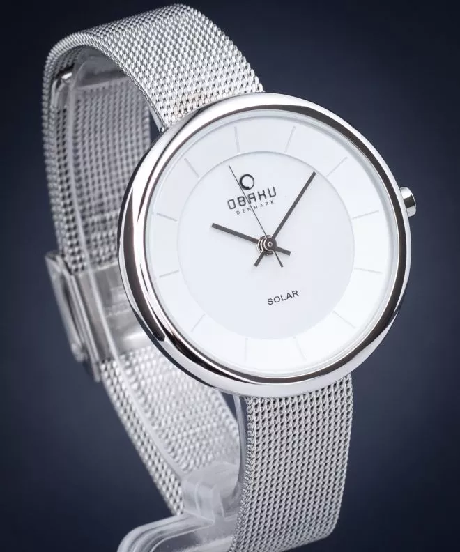 Orologio da Donna Obaku Lys Steel Solar V206LRCWMC