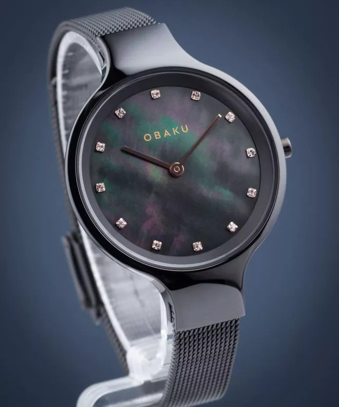 Orologio da Donna Obaku Sky Charcoal V173LXBBMB2