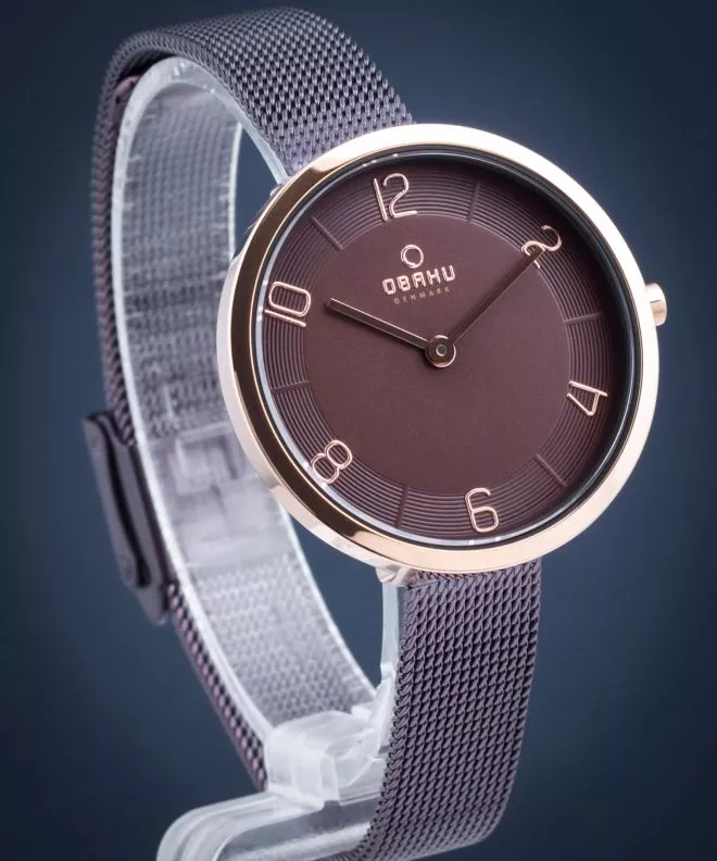 Orologio da Donna Obaku Vand Walnut V195LXVNMN