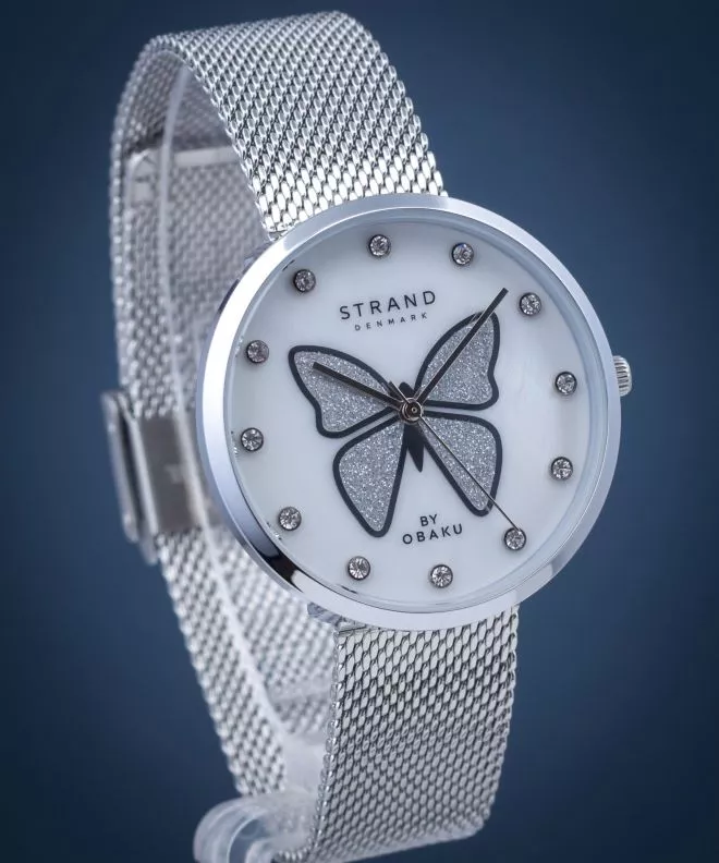 Orologio da Donna Strand by Obaku Butterfly S700LXCWMC-DB