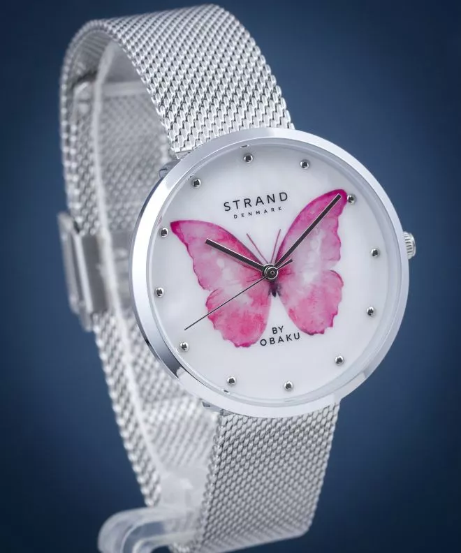 Orologio da Donna Strand by Obaku Butterfly S700LXCWMC-DBP