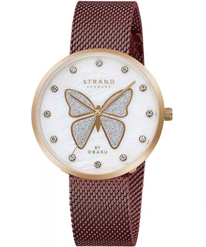 Orologio da Donna Strand by Obaku Butterfly S700LXVWMD-DB