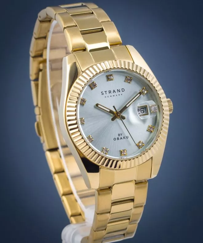 Orologio da Donna Strand by Obaku Delmore S721LDGMSG