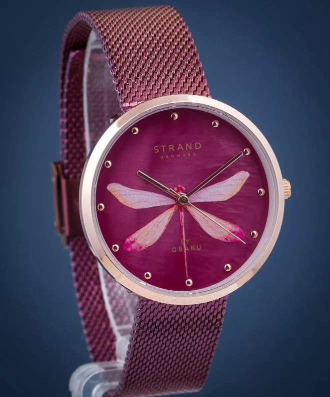 Orologio da Donna Strand by Obaku Dragonfly S700LXVDMD-DDP