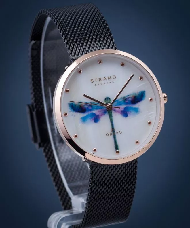 Orologio da Donna Strand by Obaku Dragonfly S700LXVWMB-DD