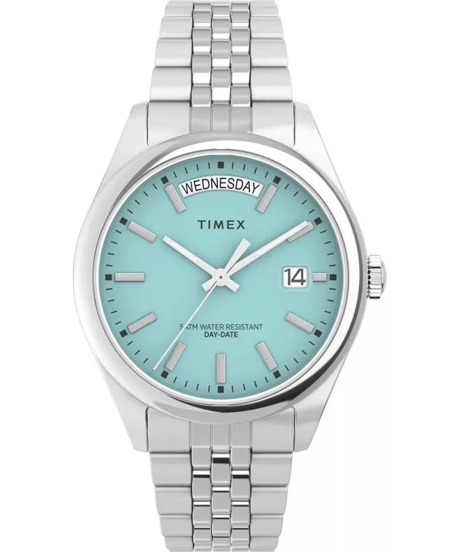 Orologio da Donna Timex Legacy Day and Date Tiffany Blue TW2V68400
