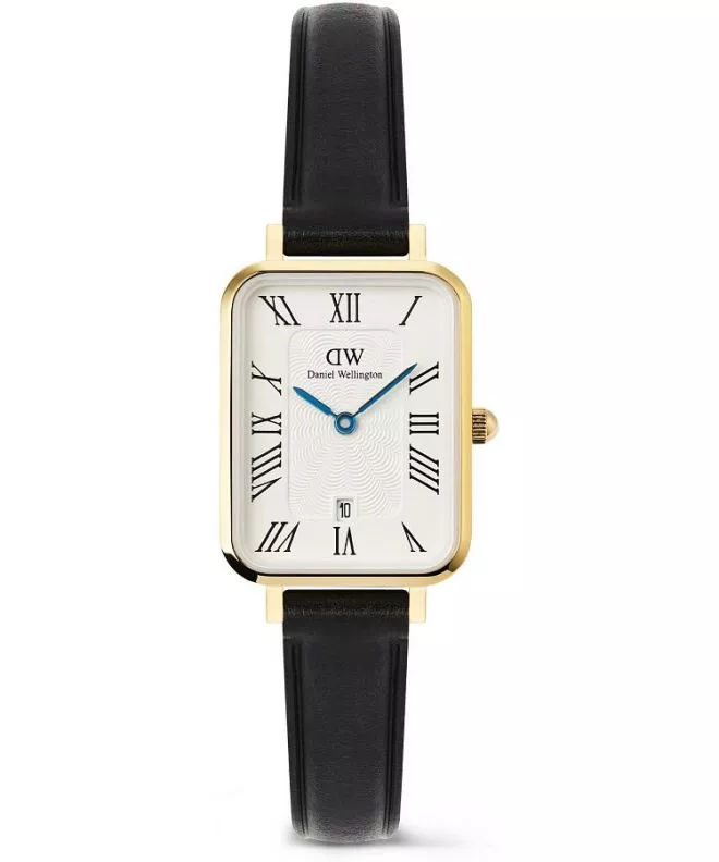 Orologio da Donna Daniel Wellington Quadro Roman Numerals Date Sheffield Gold DW00100865