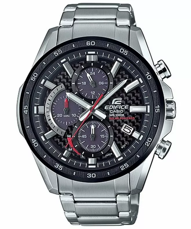 Orologio da Uomo Casio Edifice Solar Powered Chronograph EQS-900DB-1AVUEF
