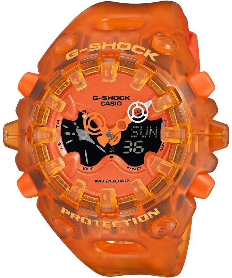 Orologio Unisex G-SHOCK GA-V01 Series Big Case Transparent GA-V01SKE-4AER
