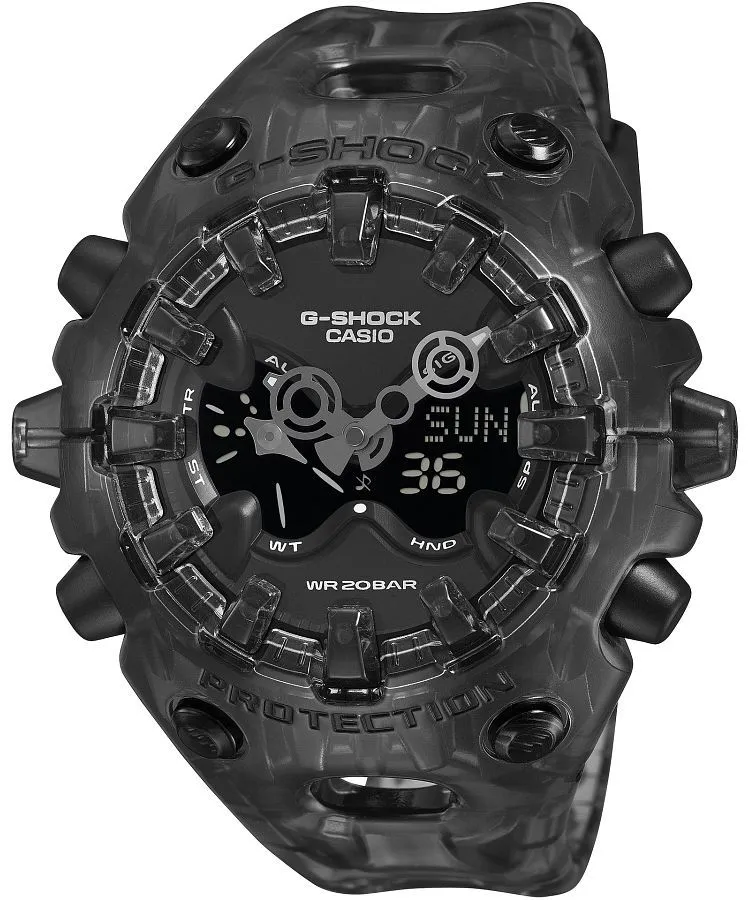Orologio Unisex G-SHOCK GA-V01 Series Big Case Transparent GA-V01SKE-8AER